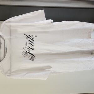 PINK Victoria's Spider Web Tee